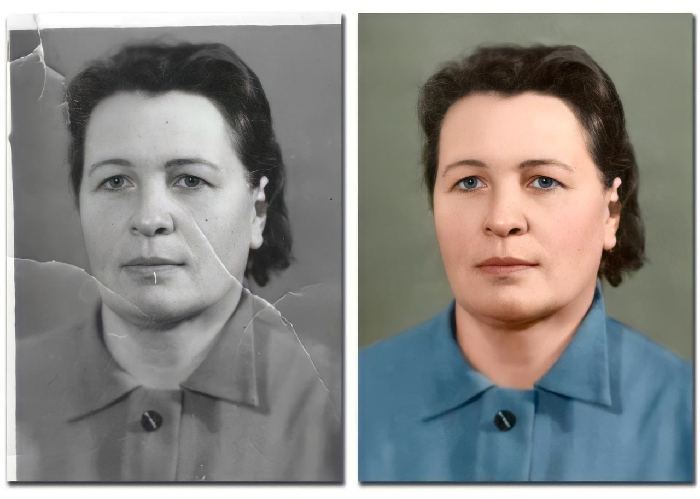 Реставрация старых фото
